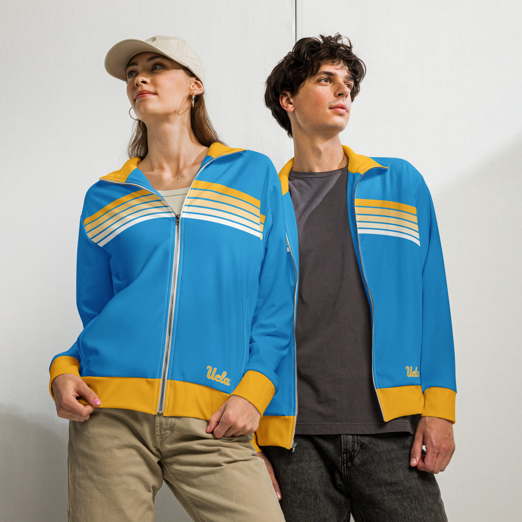 UCLA Bruins Retro 5 Stripe Unisex Track Jacket