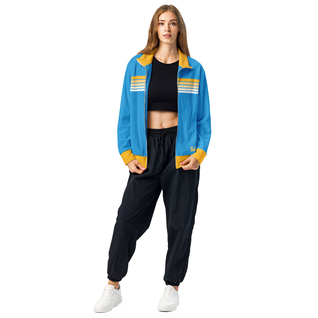 UCLA Bruins Retro 5 Stripe Unisex Track Jacket