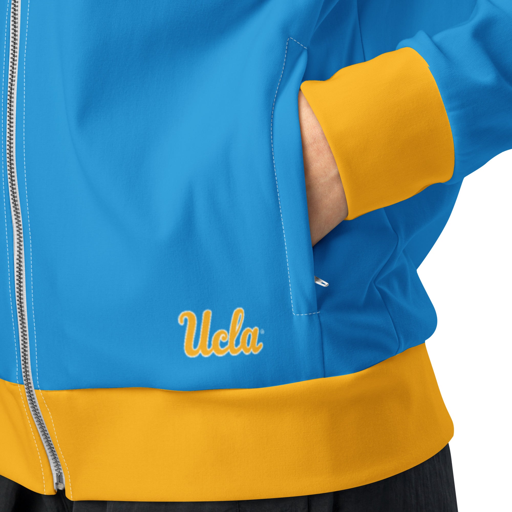 UCLA Bruins Retro 5 Stripe Unisex Track Jacket