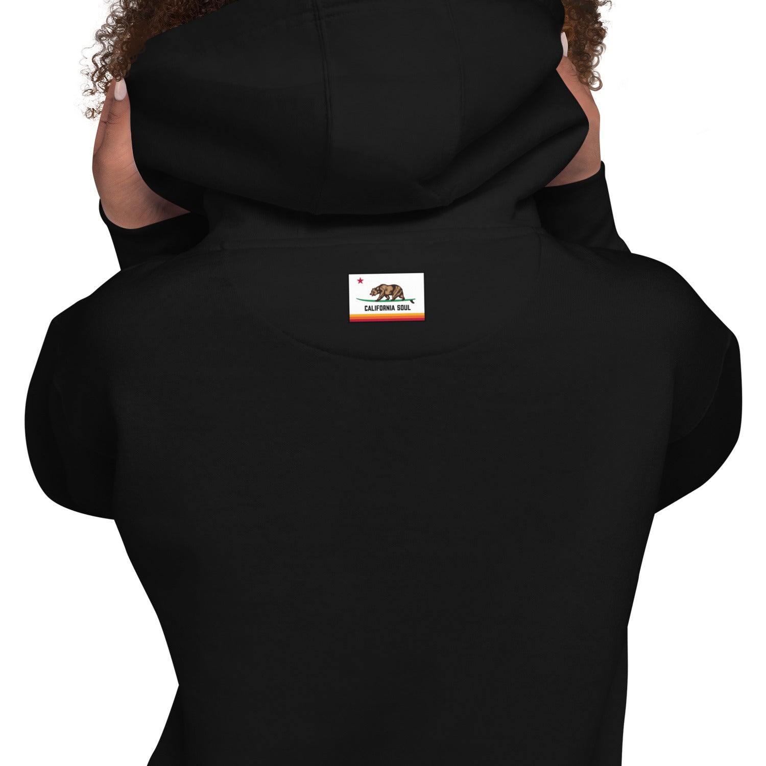 Retro California Palms Sunset Graphic, Unisex Hoodie