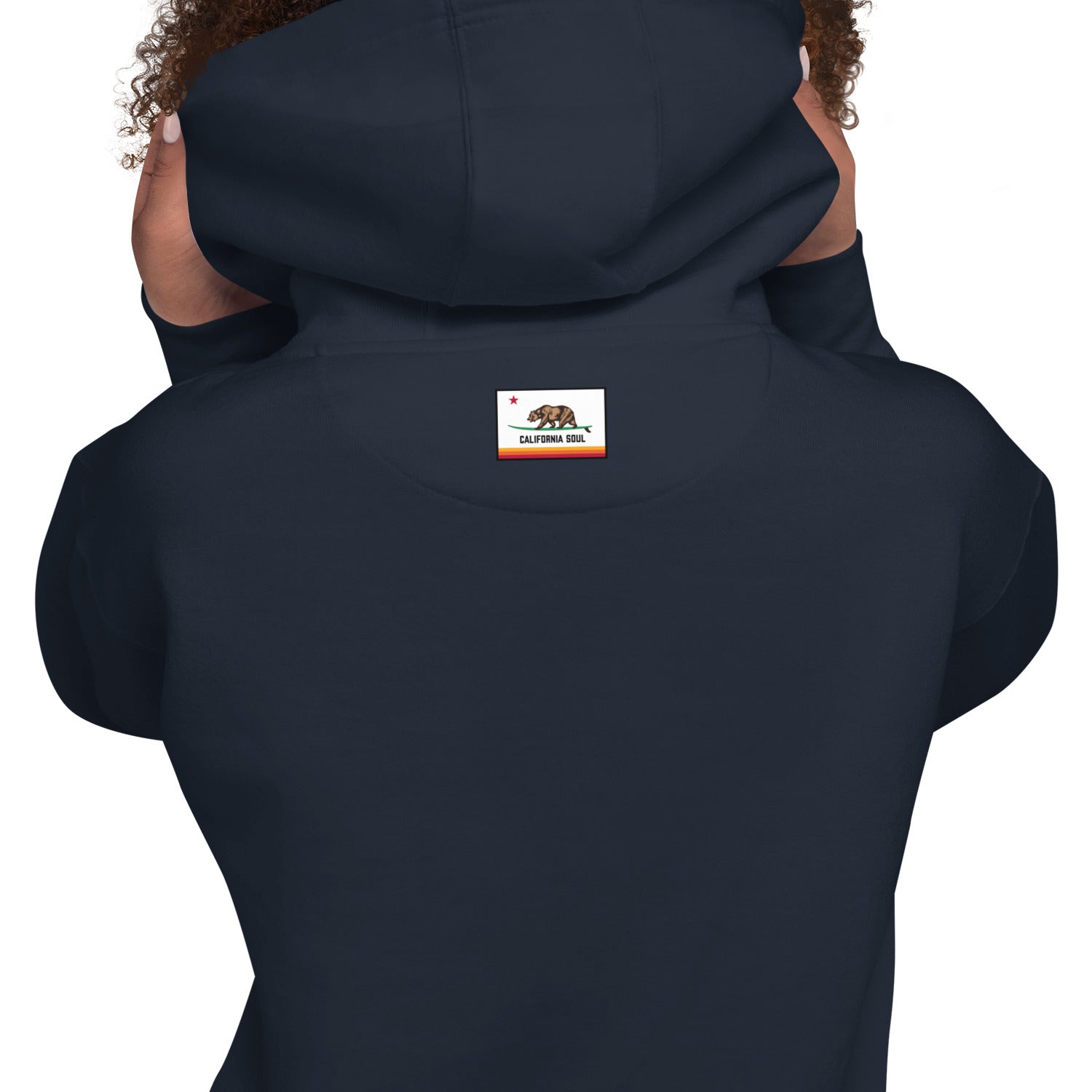 Retro California Palms Sunset Graphic, Unisex Hoodie